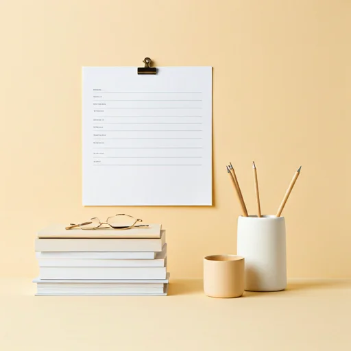 Organized documents and paperwork