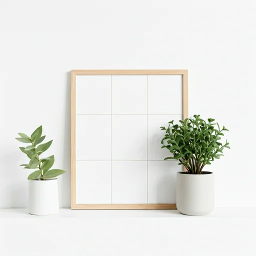 Flat digital grid pattern illustration