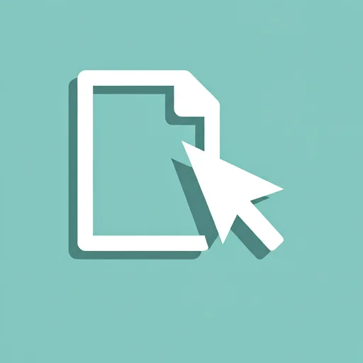 Arrow icon pointing to a primary document symbol representing canonicalization